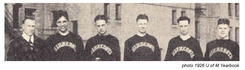 1925 gopher hockey team photo 1