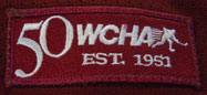 wcha 50th anniversary patch