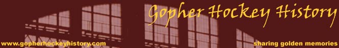 gopher hockey history - sharing golden memories